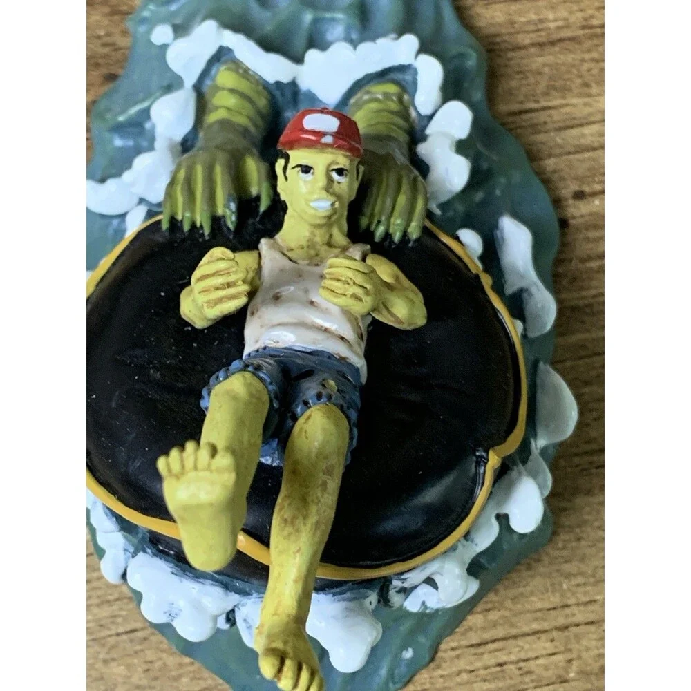 Dept 56 TUBING SOS Halloween Village 6007650 Swamp Shanty Tubing S.O.S.